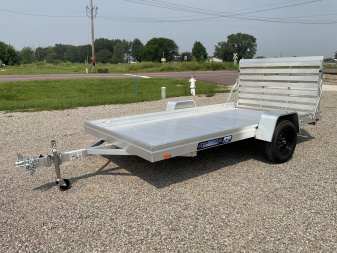 New 2026 Aluma 7812ESA Utility Trailer