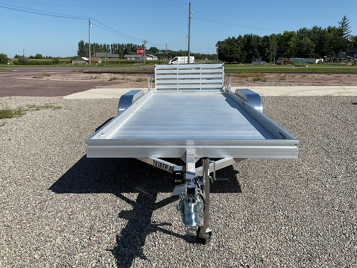 New 2026 Aluma 7818ESA-TA-BT Landscape Trailer