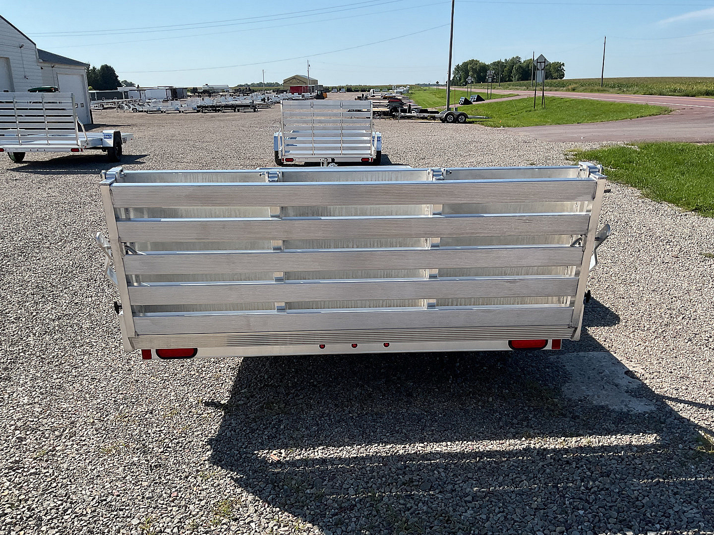 New 2026 Aluma 7818ESA-TA-BT Landscape Trailer