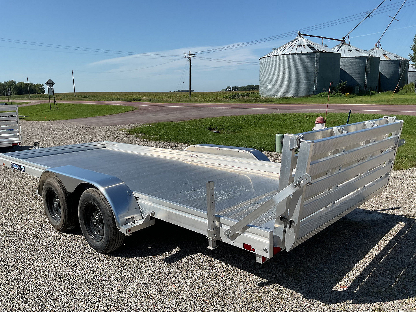 New 2026 Aluma 7818ESA-TA-BT Landscape Trailer