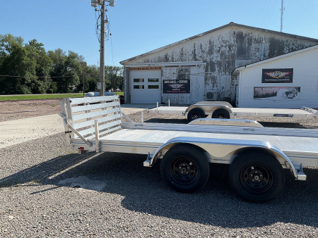 New 2026 Aluma 7818ESA-TA-BT Landscape Trailer