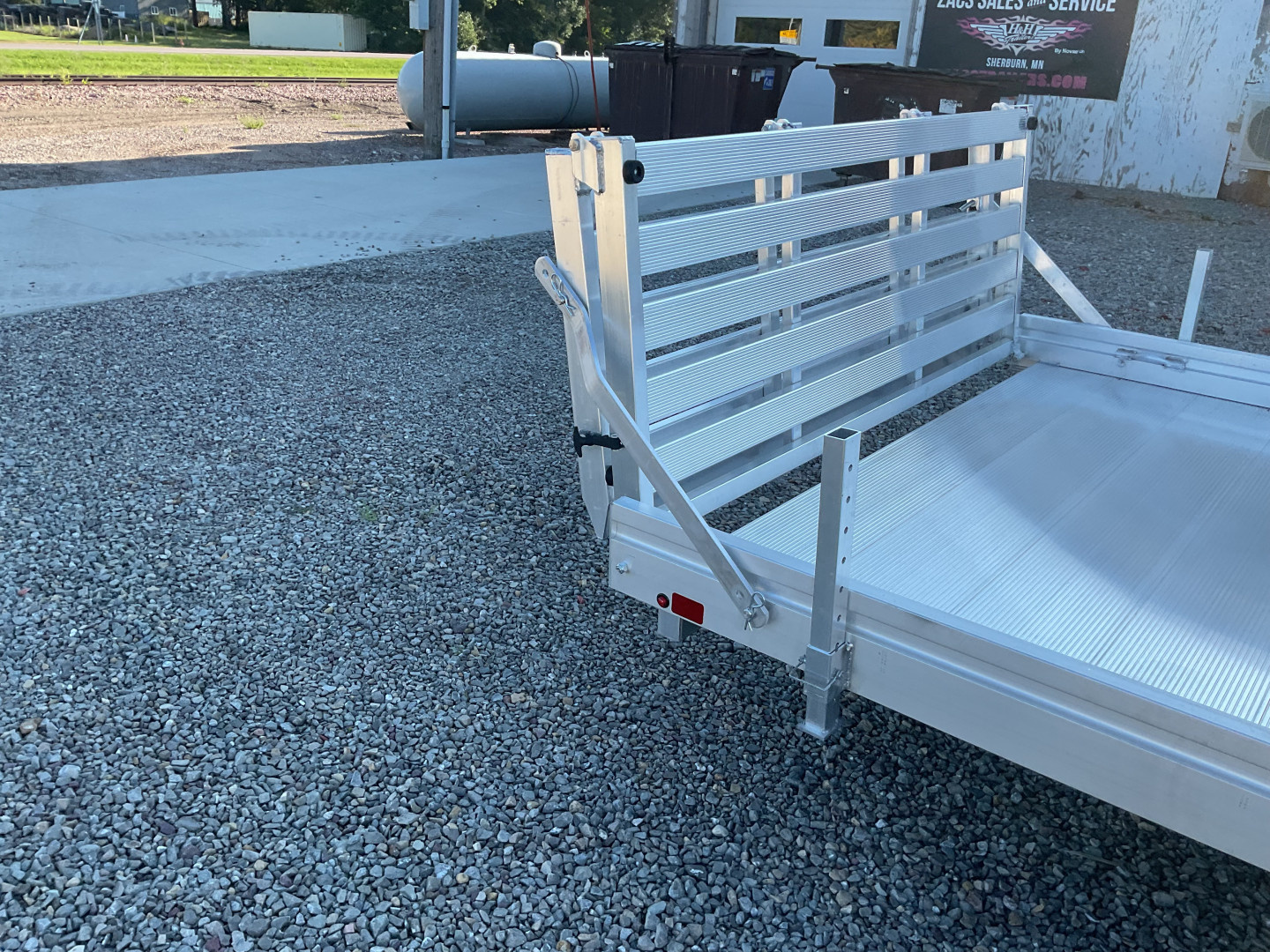New 2026 Aluma 7820ESA-TA-BT Landscape Trailer