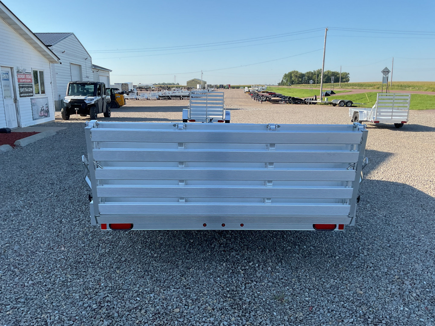 New 2026 Aluma 7820ESA-TA-BT Landscape Trailer