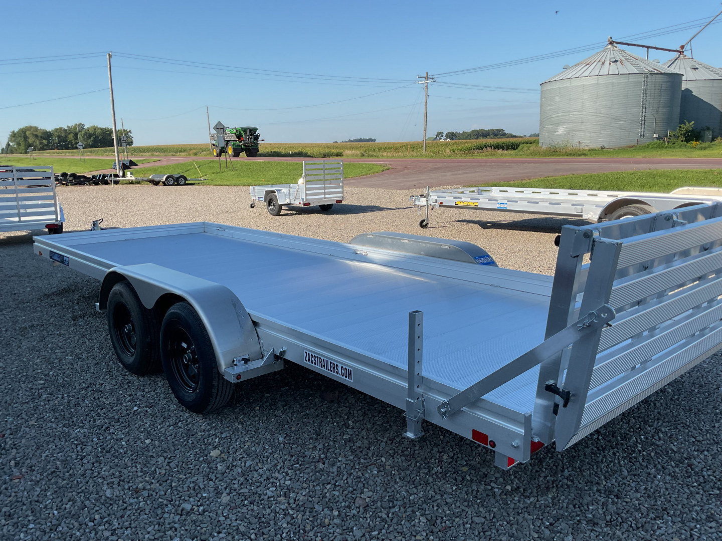 New 2026 Aluma 7820ESA-TA-BT Landscape Trailer