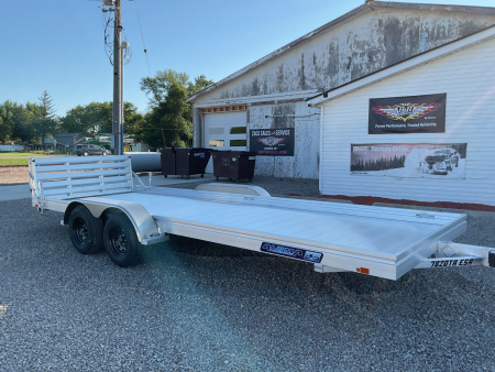 New 2026 Aluma 7820ESA-TA-BT Landscape Trailer