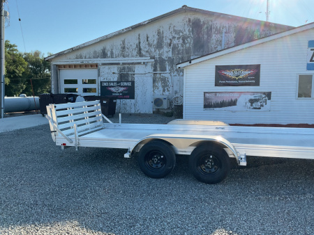 New 2026 Aluma 7820ESA-TA-BT Landscape Trailer