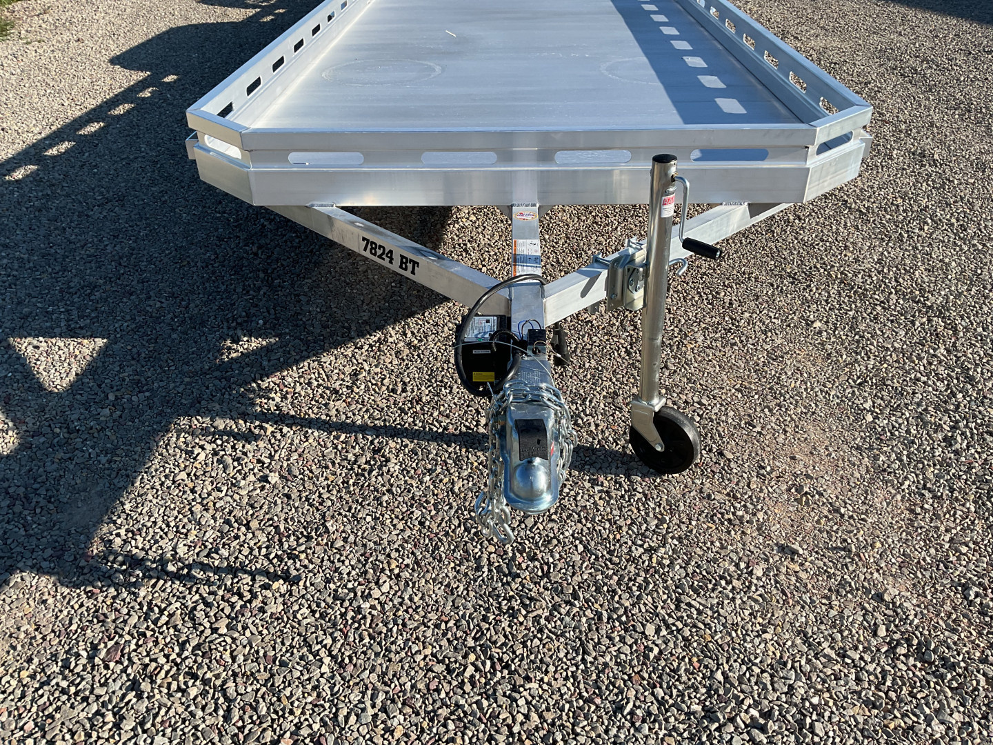 New 2026 Aluma 7824-BT Landscape Trailer