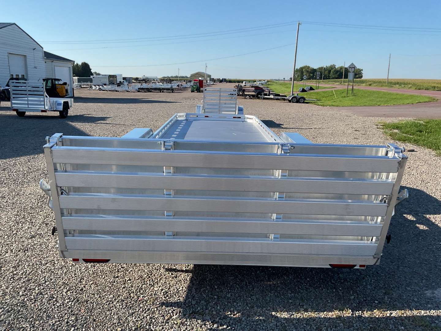 New 2026 Aluma 7824-BT Landscape Trailer