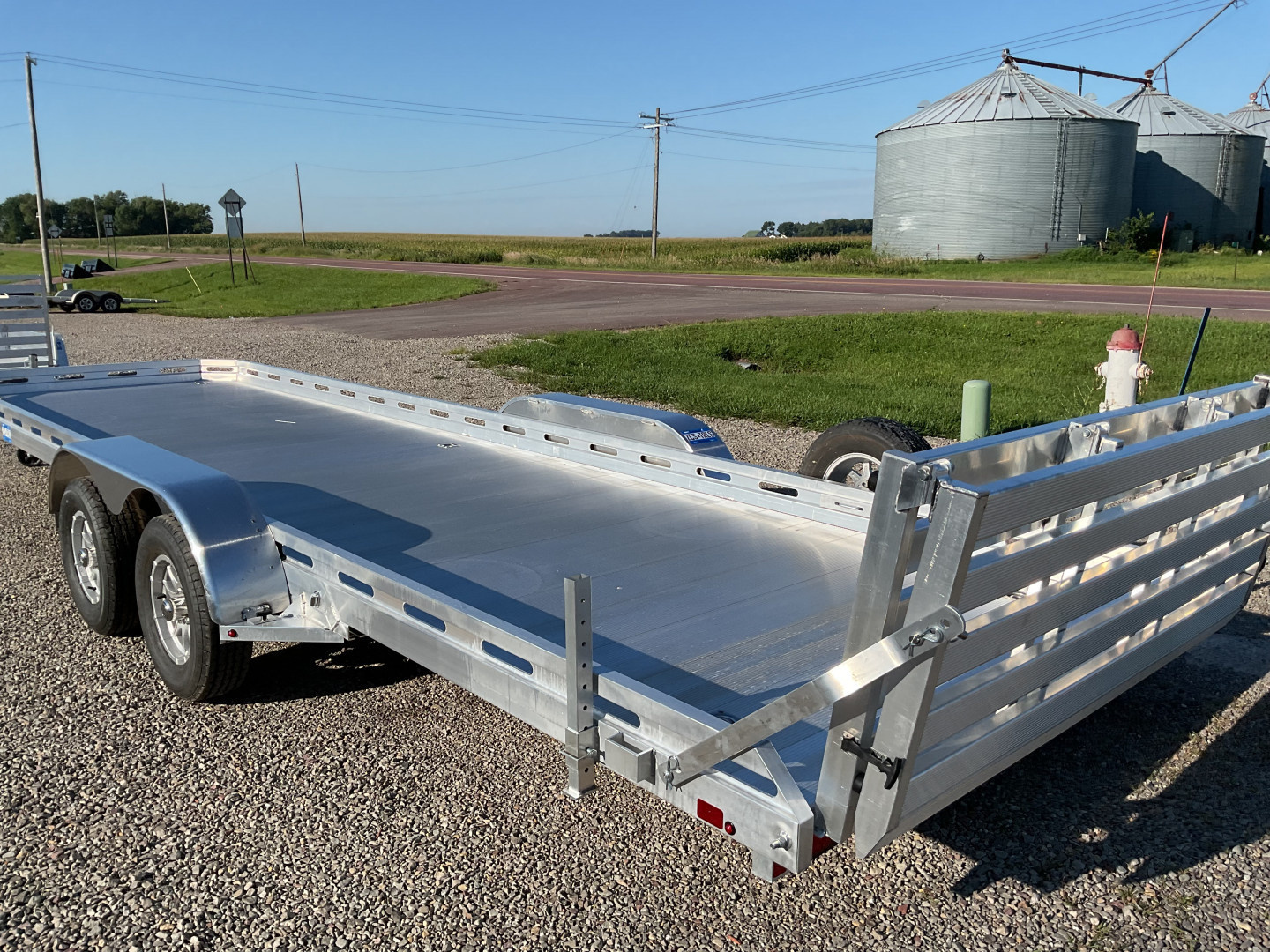New 2026 Aluma 7824-BT Landscape Trailer