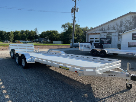 New 2026 Aluma 7824-BT Landscape Trailer