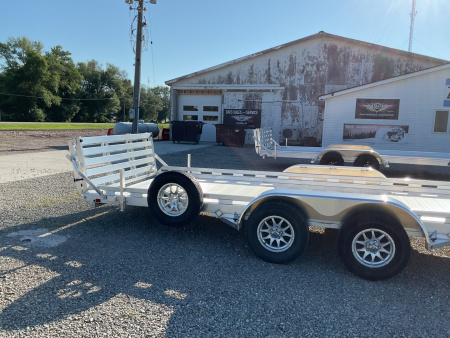 New 2026 Aluma 7824-BT Landscape Trailer