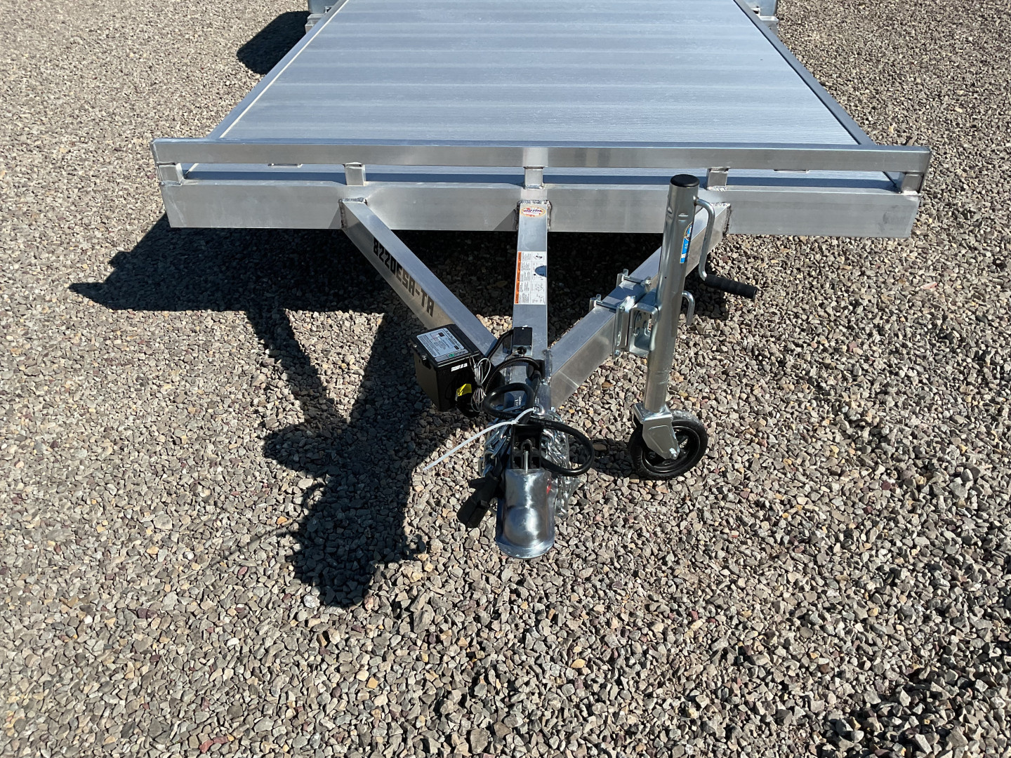 New 2026 Aluma 8220ESA-TA-R Landscape Trailer