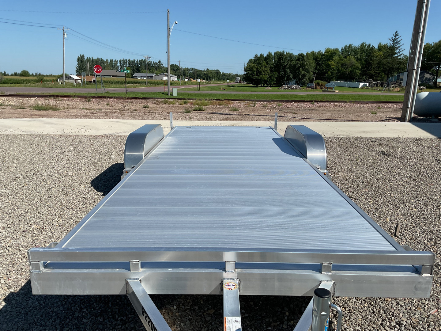 New 2026 Aluma 8220ESA-TA-R Landscape Trailer