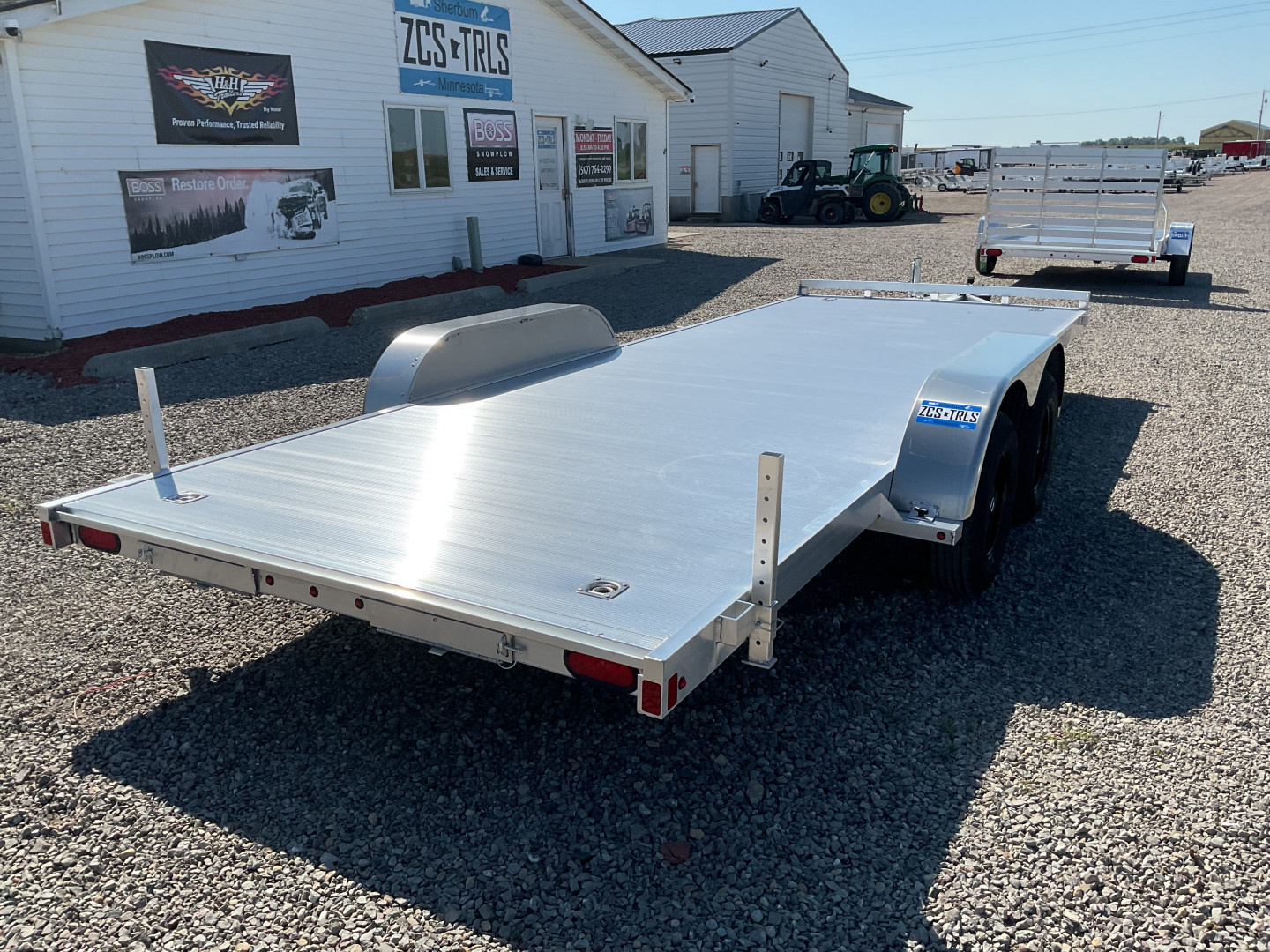 New 2026 Aluma 8220ESA-TA-R Landscape Trailer