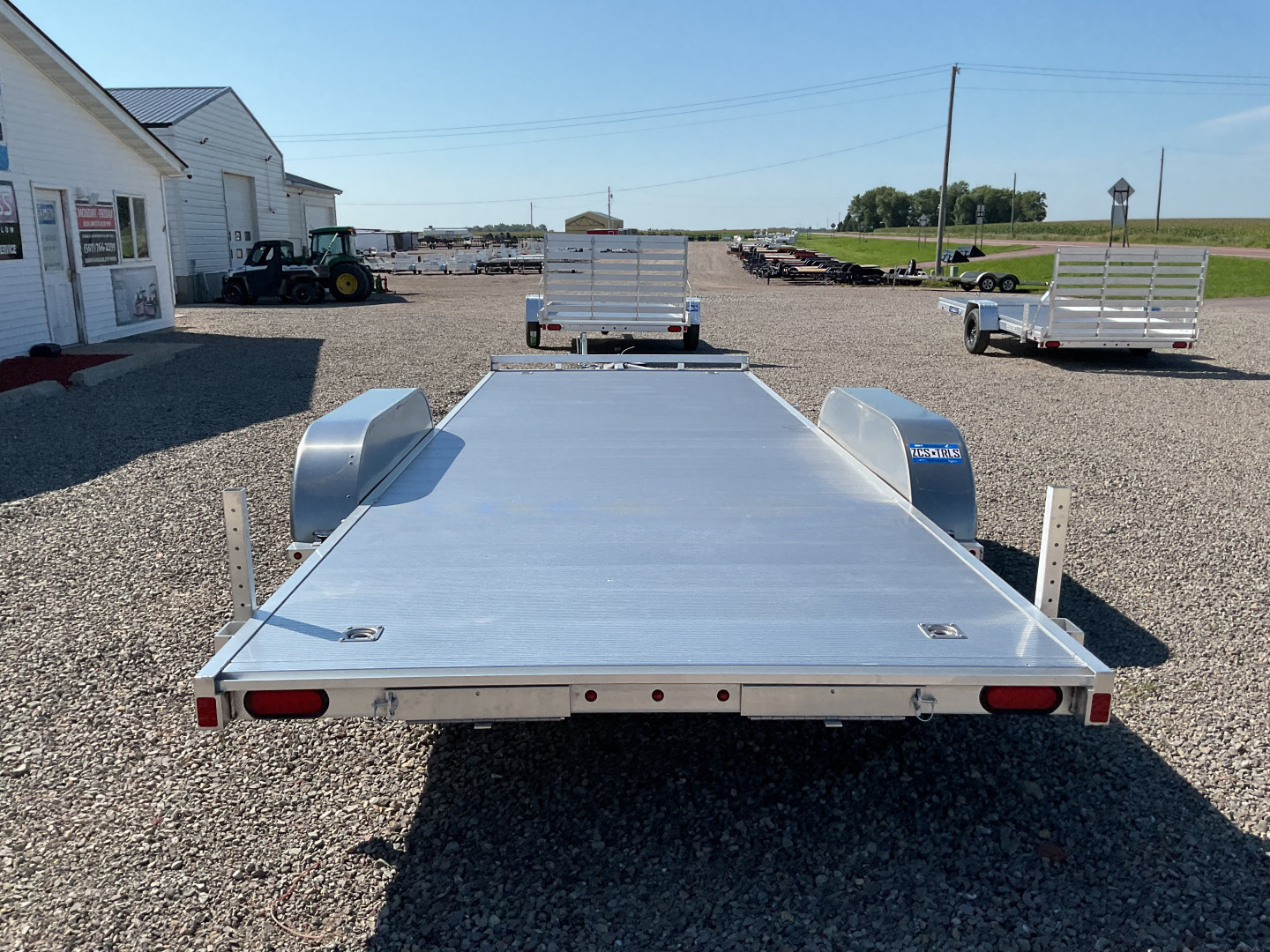 New 2026 Aluma 8220ESA-TA-R Landscape Trailer