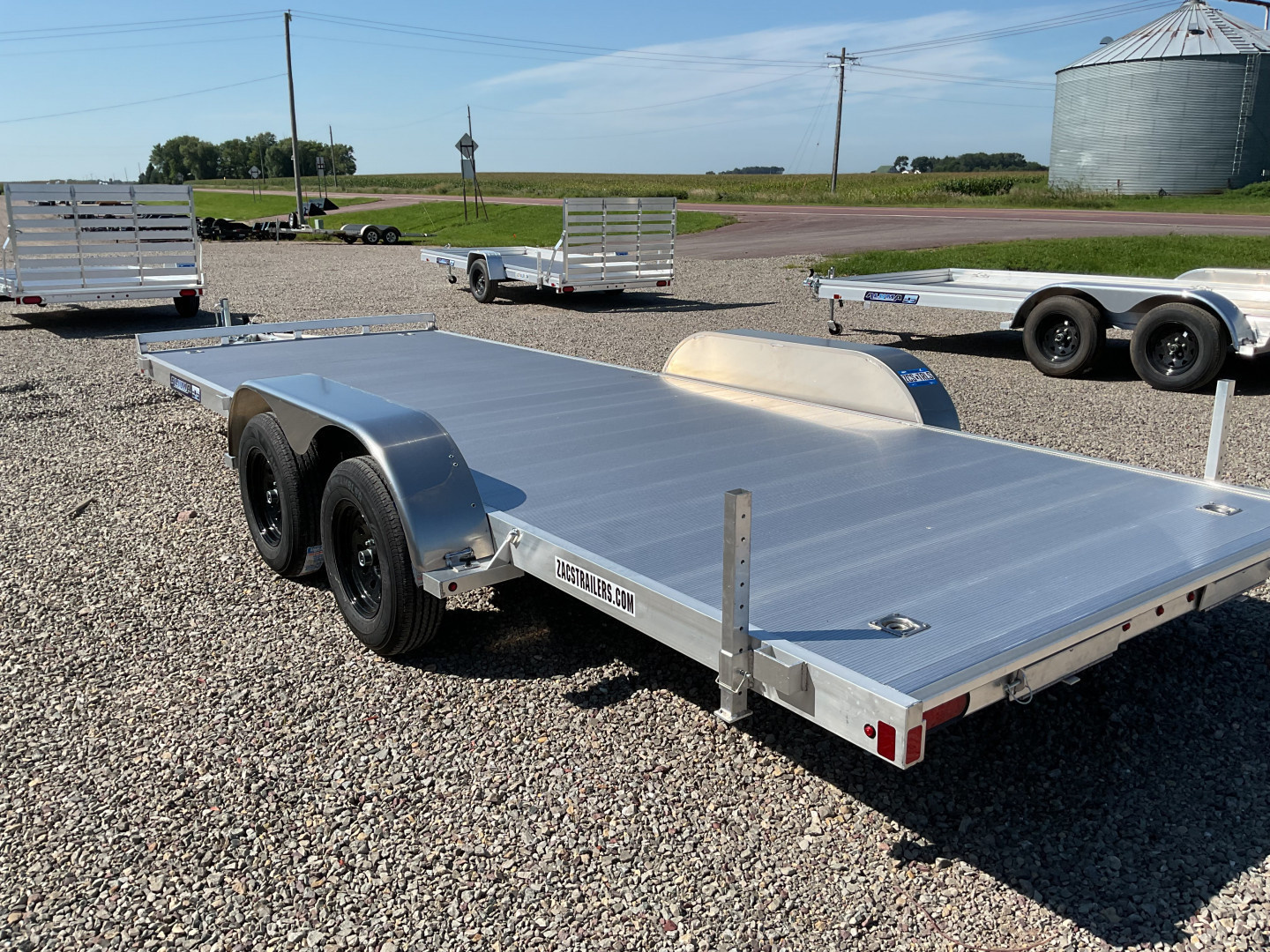 New 2026 Aluma 8220ESA-TA-R Landscape Trailer