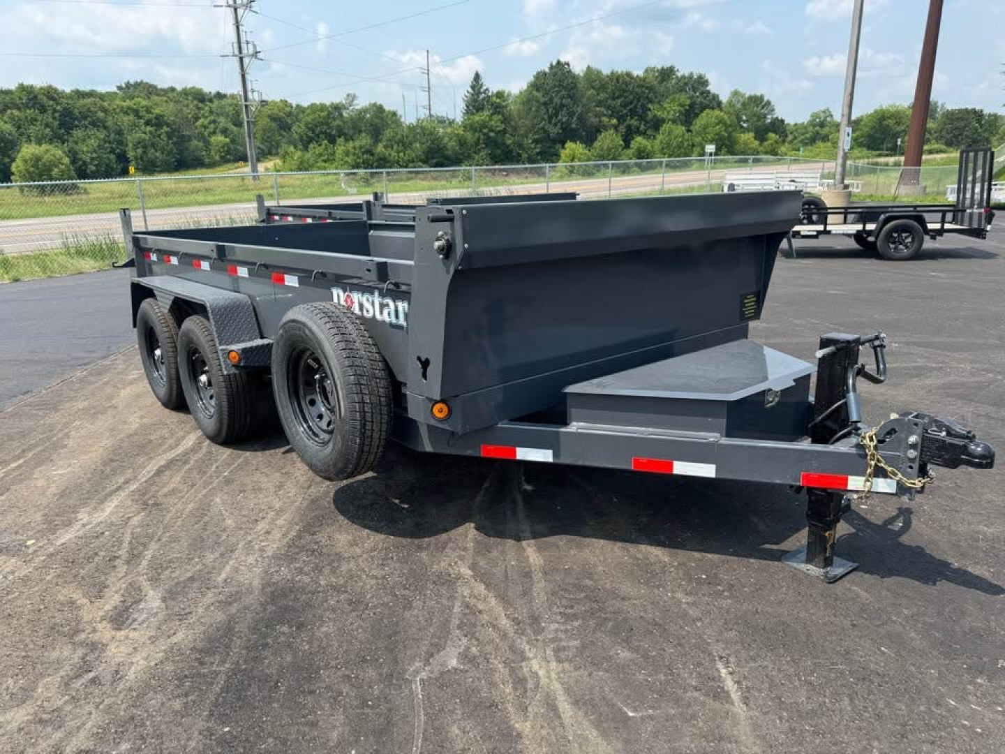 New DCB 83X14 14K DUMP TRAILER - GRAY