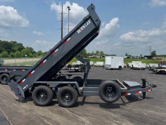 New DCB 83X14 14K DUMP TRAILER - GRAY
