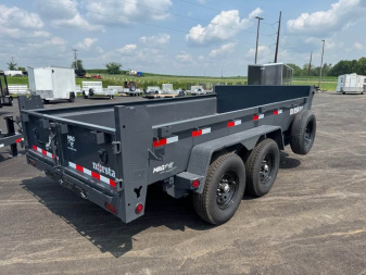 New DCB 83X14 14K DUMP TRAILER - GRAY