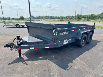 New DCB 83X14 14K DUMP TRAILER - GRAY