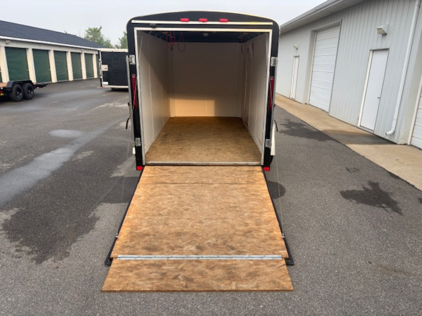 Used 2011 MTI Trailers 6x12 Round Top Cargo Enclosed Trailer