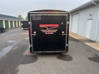 Used 2011 MTI Trailers 6x12 Round Top Cargo Enclosed Trailer