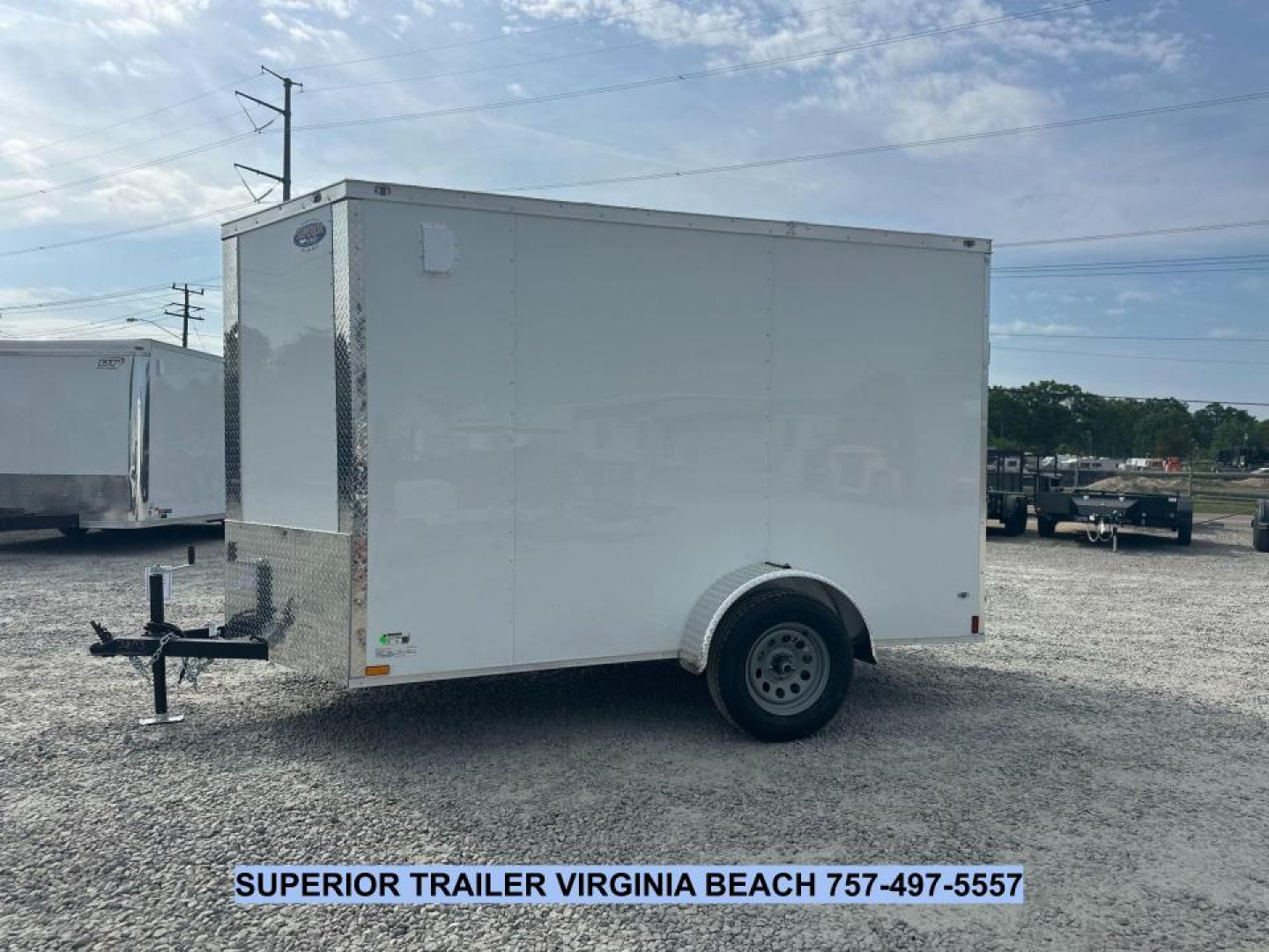 New 2026 Anvil 6X10 w/Ramp Cargo / Enclosed Trailer