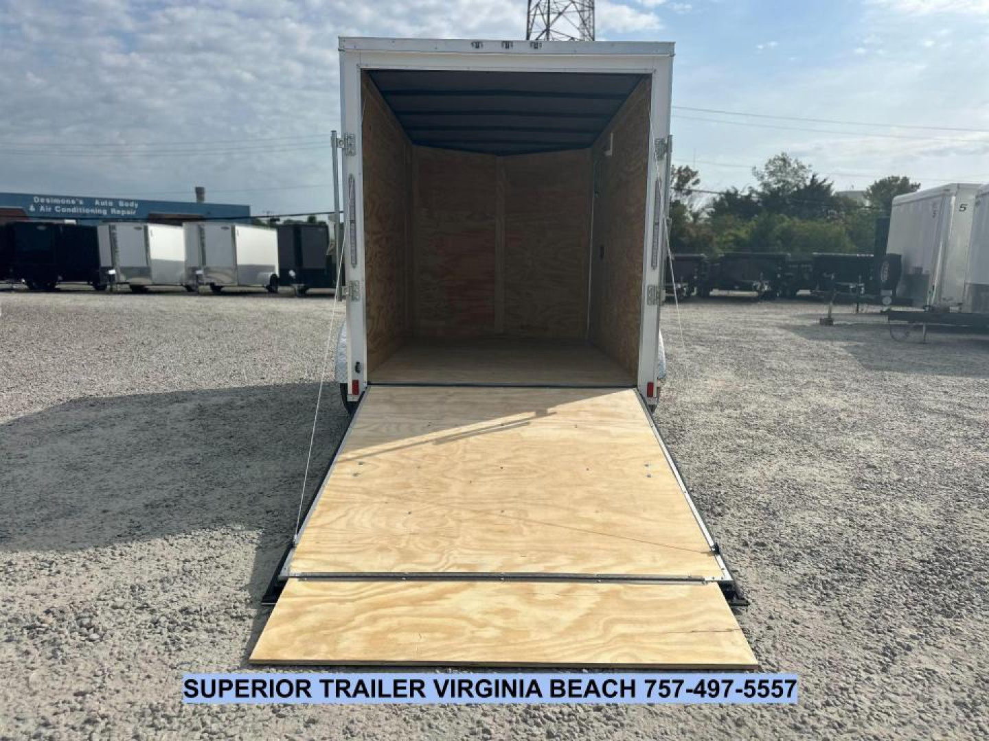 New 2026 Anvil 6X10 w/Ramp Cargo / Enclosed Trailer