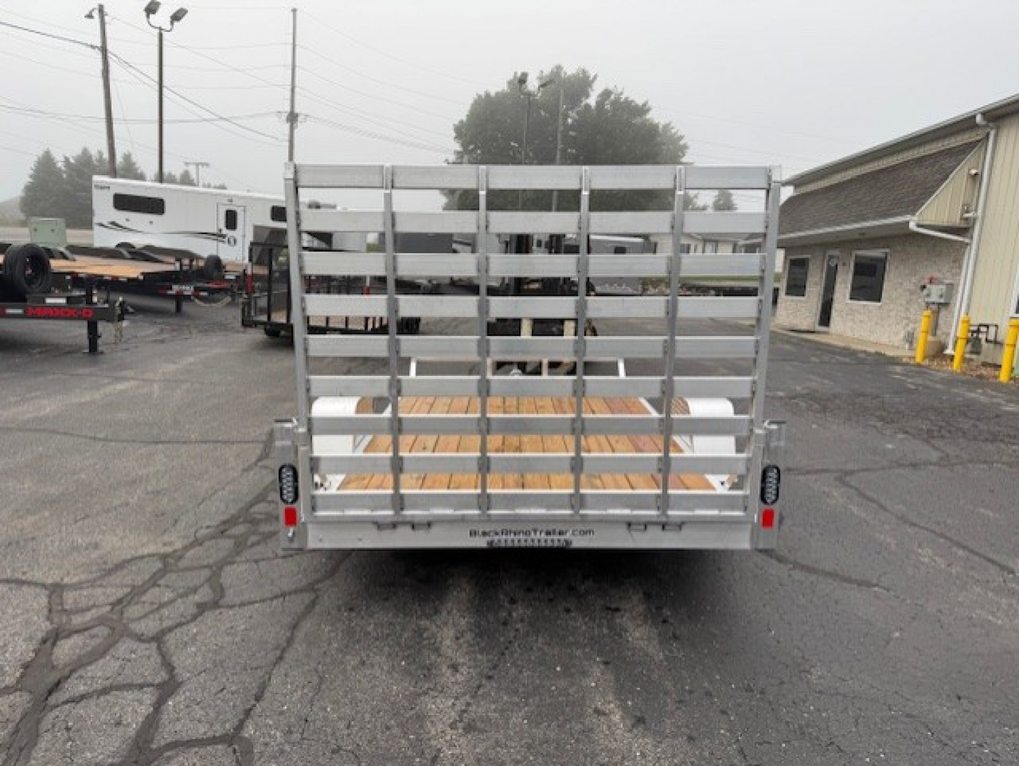 New 2025 Black Rhino UTS712-3K Utility Trailer
