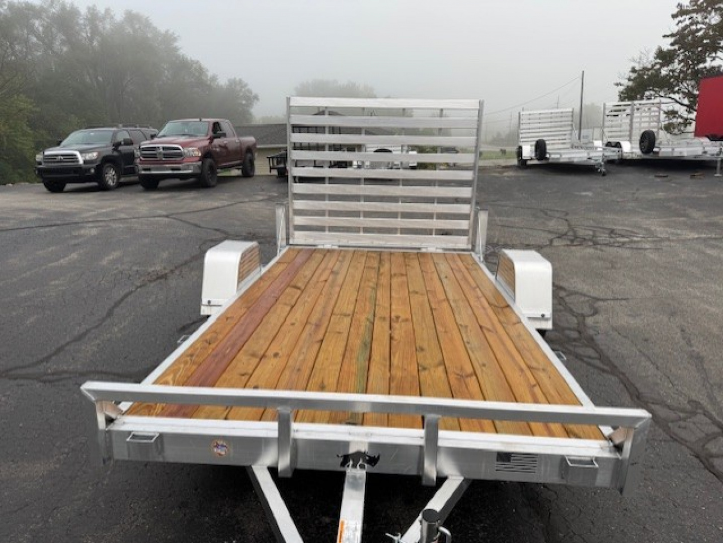 New 2025 Black Rhino UTS712-3K Utility Trailer