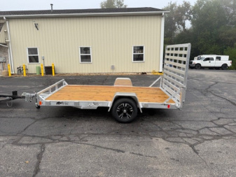 New 2025 Black Rhino UTS712-3K Utility Trailer