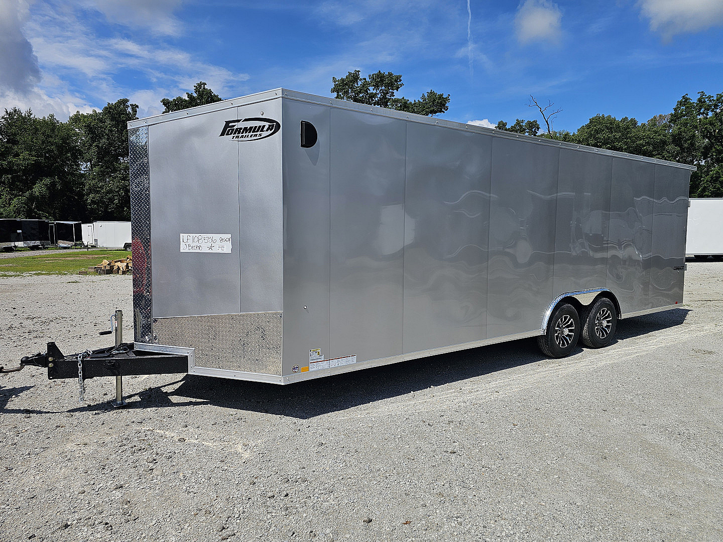 New 2026 Formula Trailers 8.5X24 030 EXTERIOR 7' INSIDE 10K GVWR Cargo / Enclosed Trailer