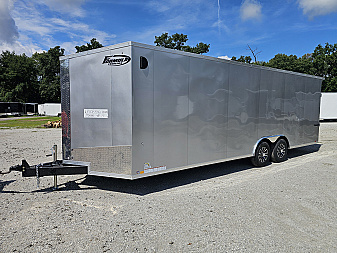 New 2026 Formula Trailers 8.5X24 030 EXTERIOR 7' INSIDE 10K GVWR Cargo / Enclosed Trailer