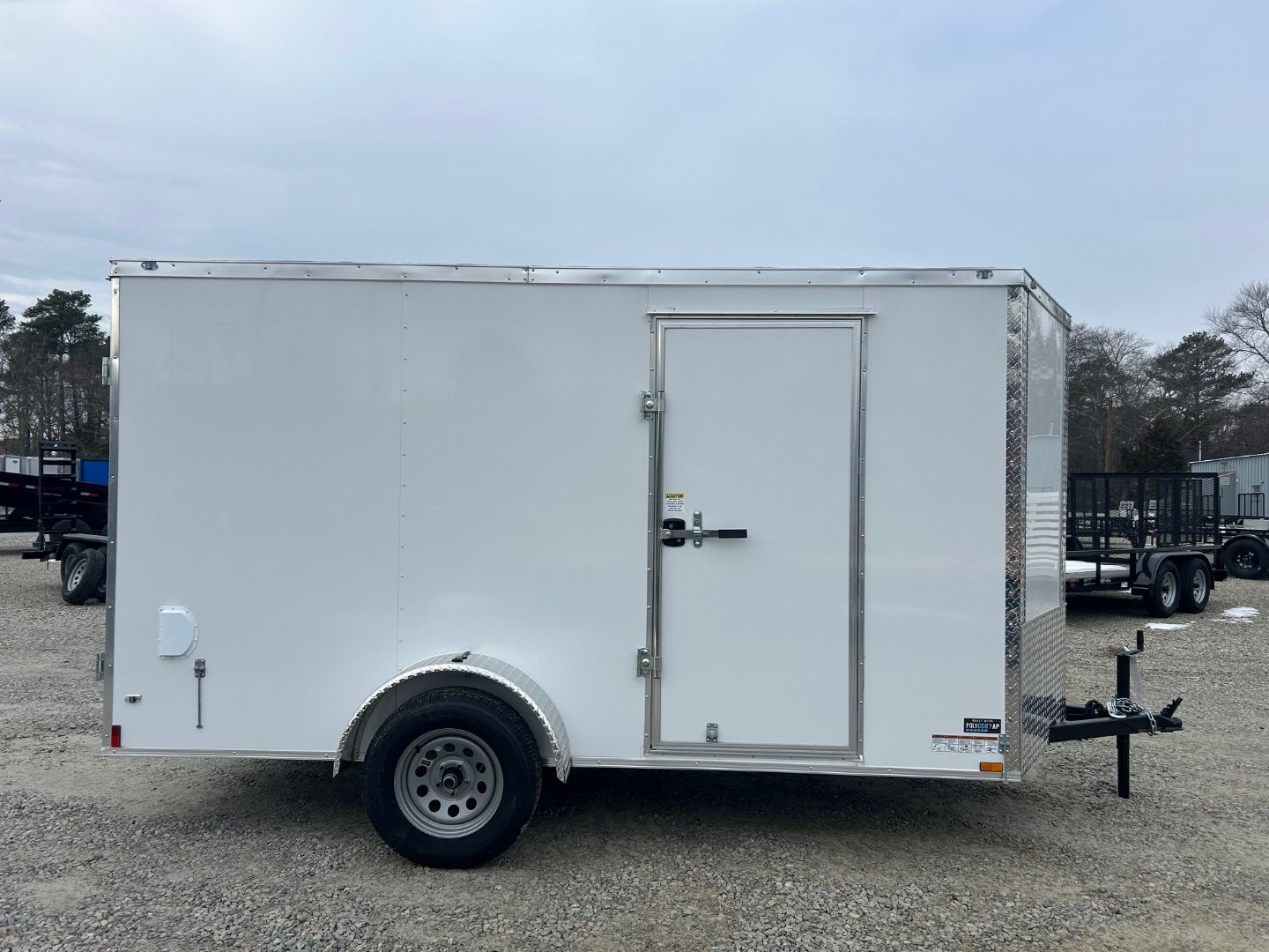 New 2026 Anvil 6X12 w/ Double Rear Doors Cargo / Enclosed Trailer