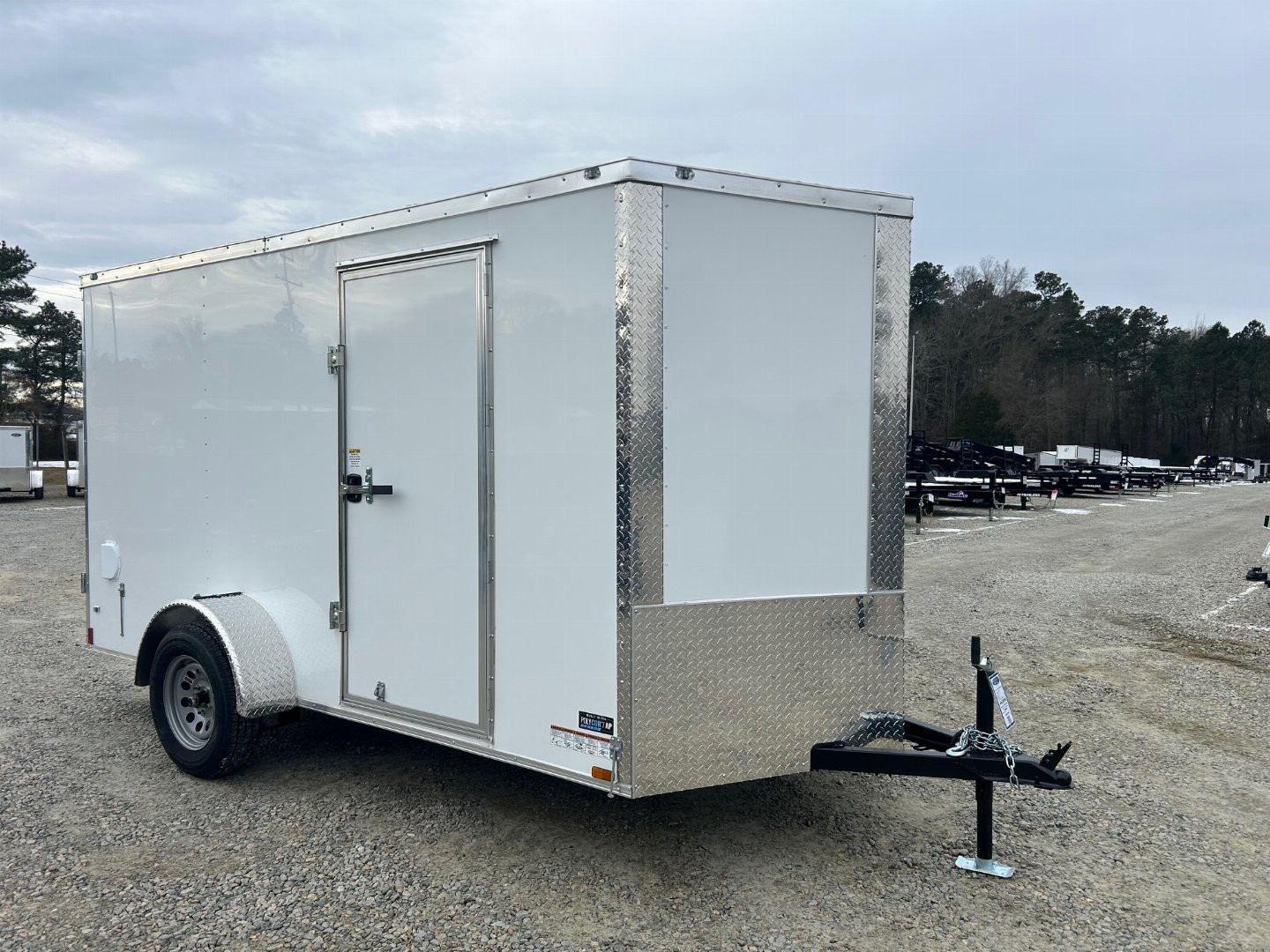 New 2026 Anvil 6X12 w/ Double Rear Doors Cargo / Enclosed Trailer