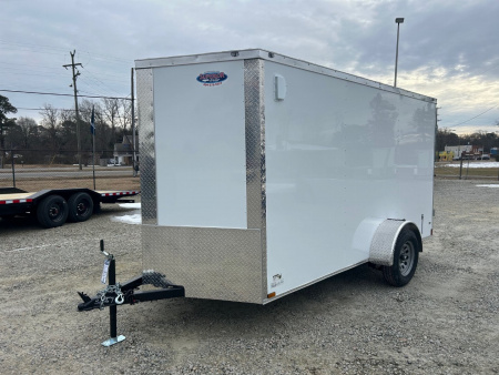 New 2026 Anvil 6X12 w/ Double Rear Doors Cargo / Enclosed Trailer
