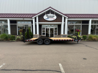 New Sure-Trac 8'6  x 20' Drive Over Fender Equipment Trailer 14K
