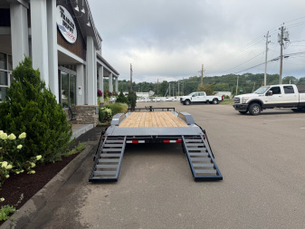 New Sure-Trac 8'6" x 20' Drive Over Fender Equipment Trailer 14K