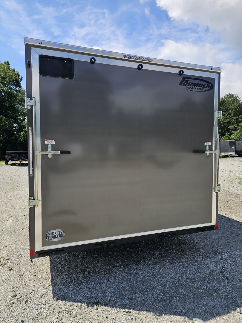 New 2026 Formula Trailers 8.5X24 030 EXTERIOR 7' INSIDE 10K GVWR Cargo / Enclosed Trailer