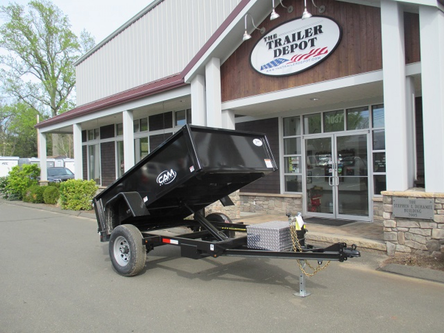 New CAM Superline 5' x 8' Dump Trailer 5K