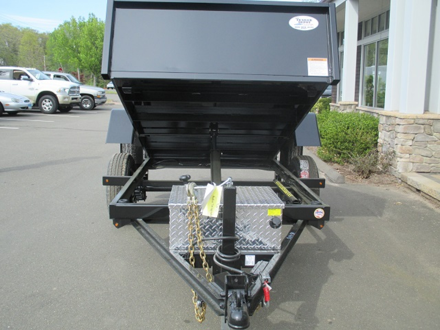 New CAM Superline 5' x 8' Dump Trailer 5K