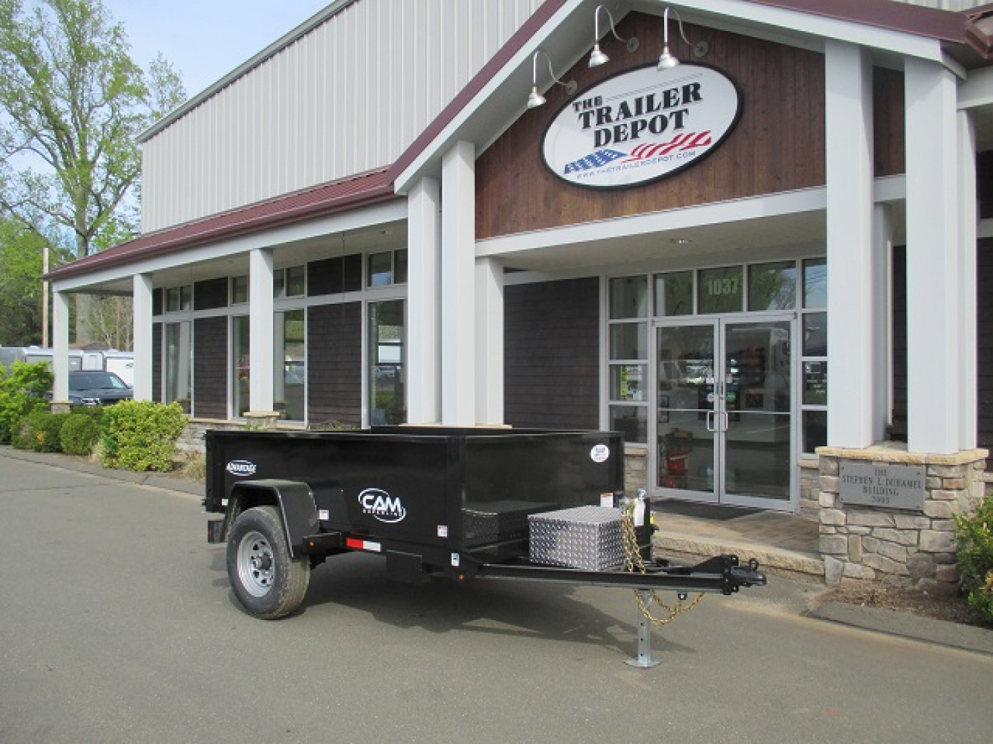 New CAM Superline 5' x 8' Dump Trailer 5K
