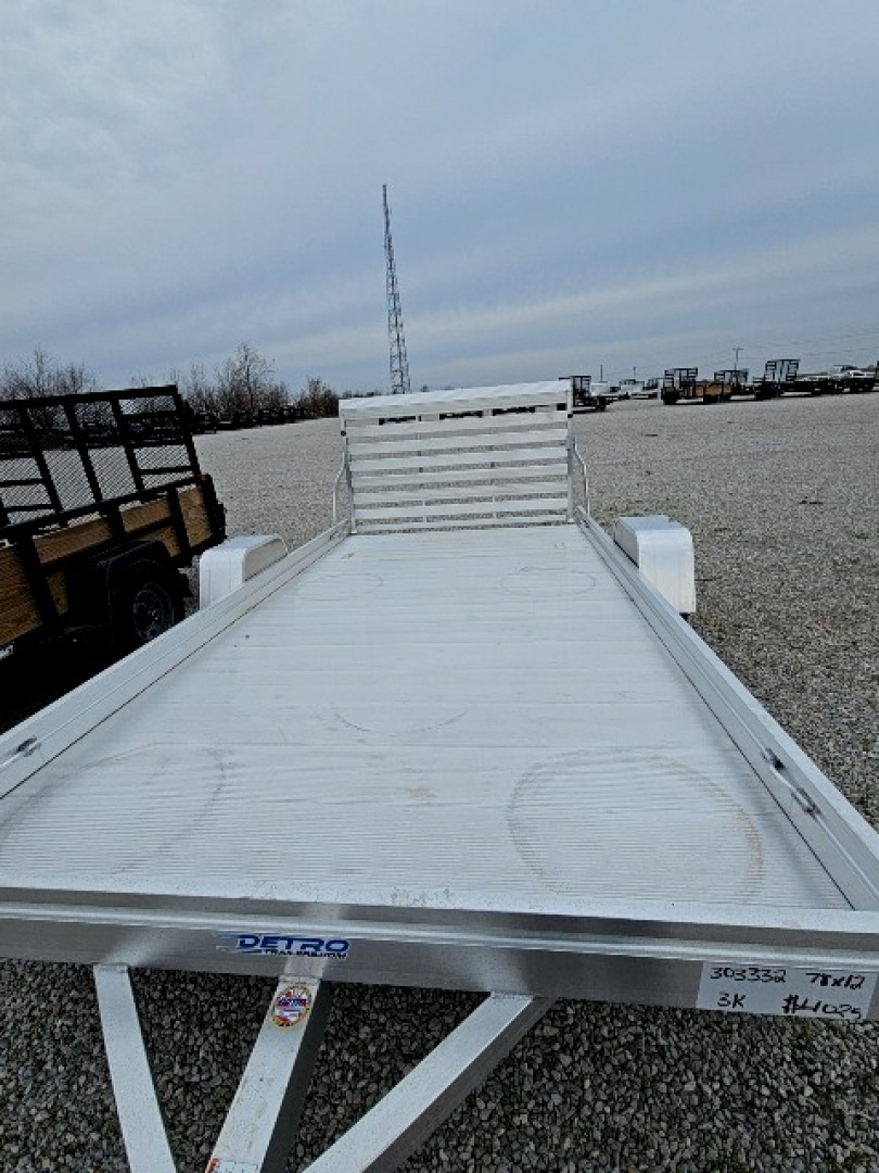 New 2026 ALUMA 7812ESA 3K Utility Trailer