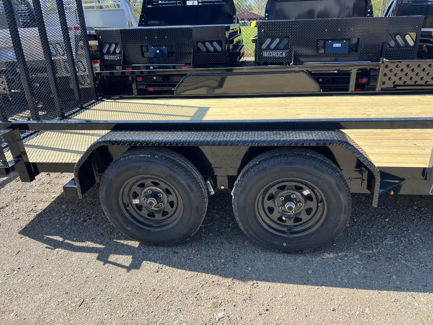 New 2025 Sure-Trac 7 X 16 Tube Top ATV 7K Tandem Utility Trailer