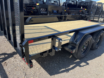 New 2025 Sure-Trac 7 X 16 Tube Top ATV 7K Tandem Utility Trailer