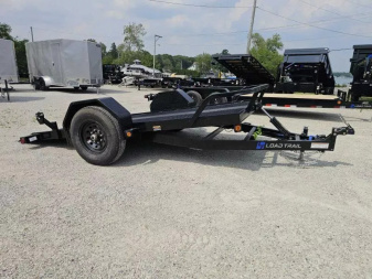 New 2025 Load Trail 77  x 12' Single Axle Scissor Hauler 7K GVWR TILT DECK LOW PROFILE Equipment Trailer