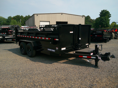 New 2025 Sure-Trac 7x14 HD Low Profile 14K Dump Trailer