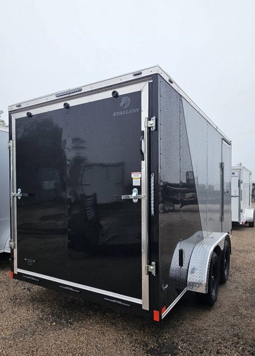 New 2026 Stallion Manufacturing LLC 7' x 14' Cargo / Enclosed Trailer