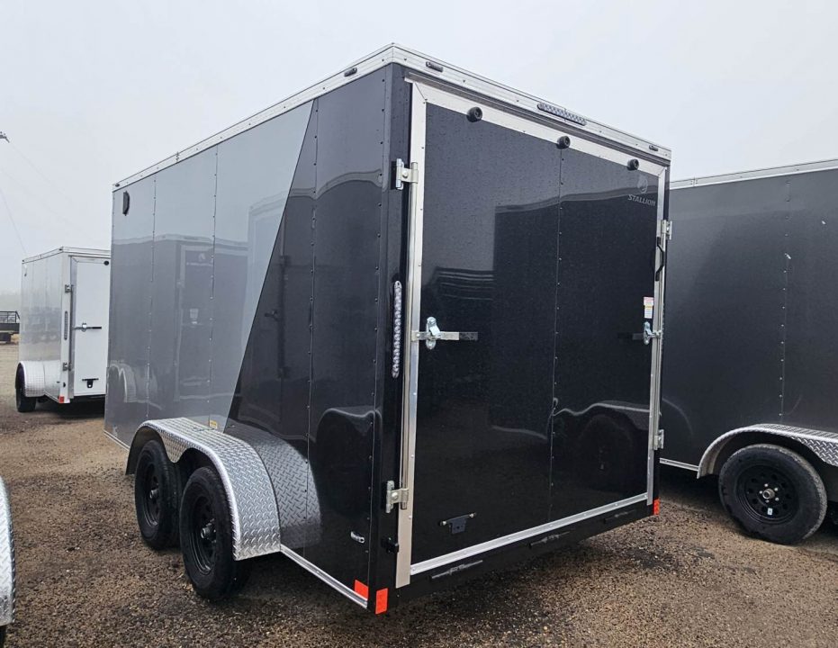 New 2026 Stallion Manufacturing LLC 7' x 14' Cargo / Enclosed Trailer