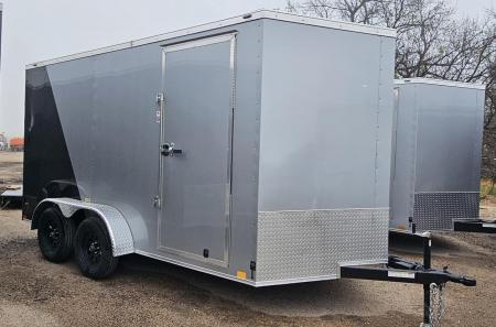 New 2026 Stallion Manufacturing LLC 7' x 14' Cargo / Enclosed Trailer